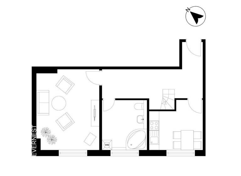 Maisonette zum Kauf 156.900 € 2 Zimmer 68,7 m² 3. Geschoss Pieschen-Süd Dresden 01127