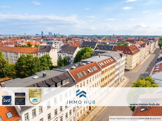 Wohnung zum Kauf 150.000 € 2 Zimmer 57,6 m² 3. Geschoss Gohlis-Mitte Nord 04157