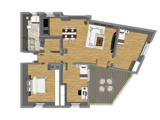 Wohnung zur Miete 650 € 4 Zimmer 97 m² 1. Geschoss frei ab sofort Neustadt Neustadt b.Coburg 96465