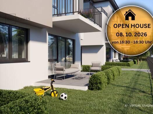 Terrassenwohnung zum Kauf - Neubau provisionsfrei 653.150 € 4 Zimmer 88,8 m² EG Wien 1220