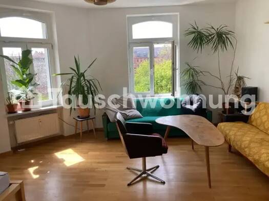 Wohnung zur Miete Tauschwohnung 450 € 1,5 Zimmer 50 m² 4. Geschoss Neustadt-Neuschönefeld Leipzig 04317