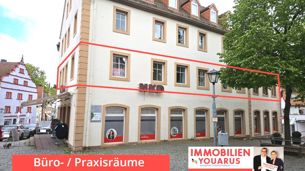 Praxisfläche zur Miete provisionsfrei 800 € 10 Zimmer 220 m² Bürofläche Rathausplatz 1 Ottweiler 66564