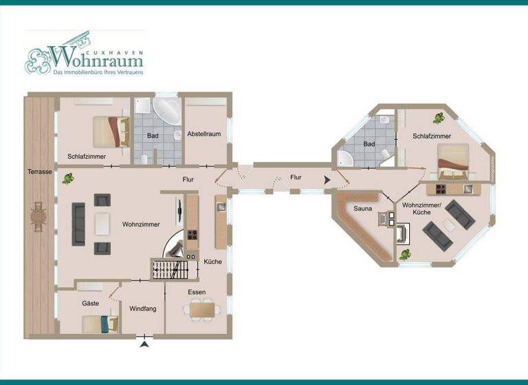 Einfamilienhaus zum Kauf 680.000 € 5 Zimmer 170 m² 4.201 m² Grundstück Sahlenburg Cuxhaven / Sahlenburg 27476