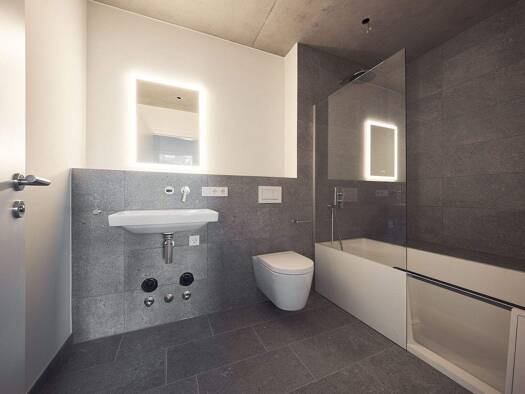 Wohnung zum Kauf - Erstbezug provisionsfrei 650.000 € 3 Zimmer 76 m² 4. Geschoss Herderstraße 4, 6, 8 West Rosenheim 83024