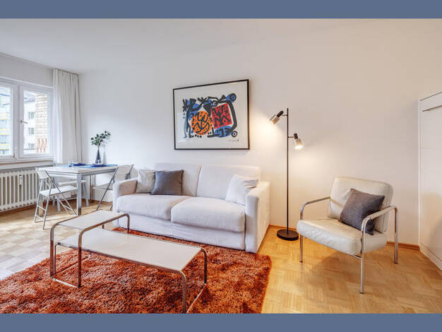 Studio zur Miete auf Zeit 1.490 € 1 Zimmer 30 m² frei ab 30.04.2026 Neuhausen-Nymphenburg München 80636