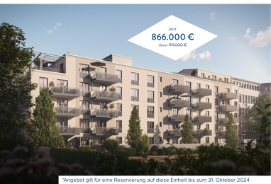 Wohnung zum Kauf provisionsfrei 866.000 € 3 Zimmer 66,7 m² 1. Geschoss Bavariastrasse 36 Sendlinger Feld München 80336