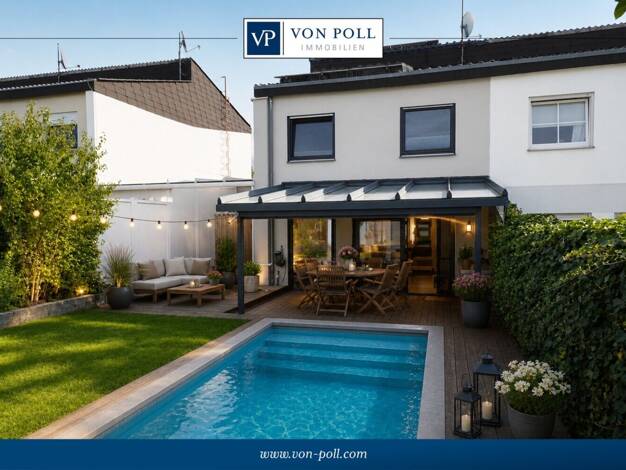 Doppelhaushälfte zum Kauf 679.000 € 4 Zimmer 134 m² 300 m² Grundstück Nieder-Mörlen Bad Nauheim 61231