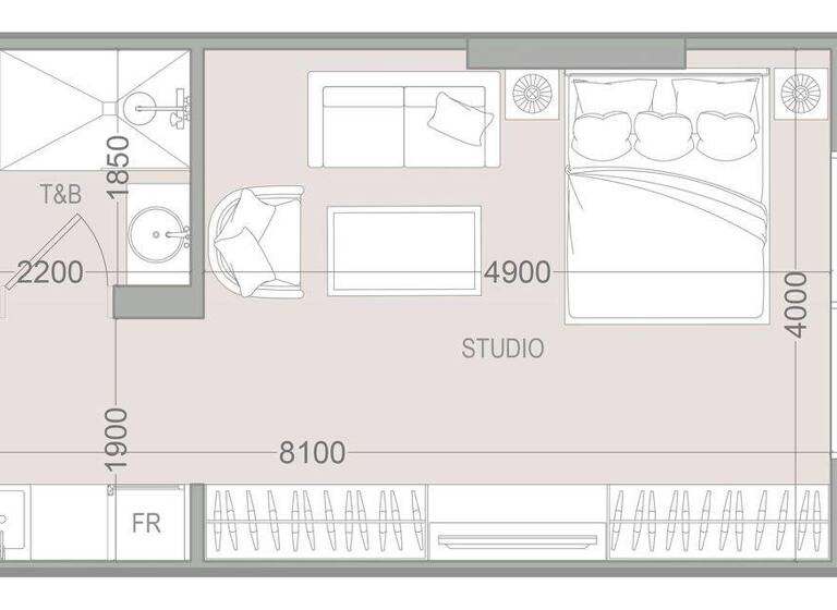 Wohnung zum Kauf provisionsfrei 160.102 € 2 Zimmer 115 m² Dubai 00000