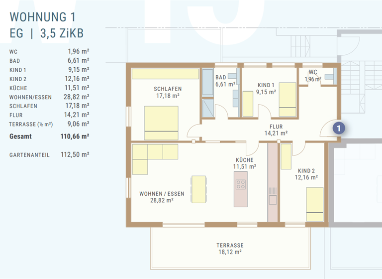 Wohnung zum Kauf 698.000 € 4 Zimmer 110,7 m²<br/>Wohnfläche ab sofort<br/>Verfügbarkeit Wilhelm-Leuschner-Straße 15 Böfingen Ulm 89075