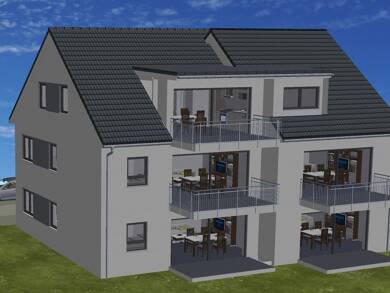 Wohnung zum Kauf - Erstbezug provisionsfrei als Kapitalanlage geeignet 375.240 € 2 Zimmer 63 m² Buberweg 1 Kornburg Nürnberg 90455