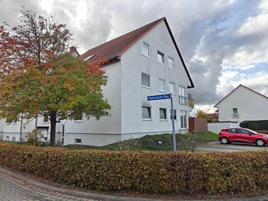 Wohnung zur Miete 395 € 2 Zimmer 57,5 m² Geschoss 1/3 frei ab sofort Rodersdorfer Weg 9 Halberstadt 38820