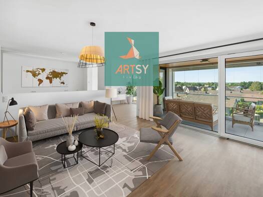 Wohnung zur Miete 850 € 2 Zimmer 82,7 m² 2. Geschoss Schulenburgallee 89 Tiergartenbreite Wolfsburg 38448