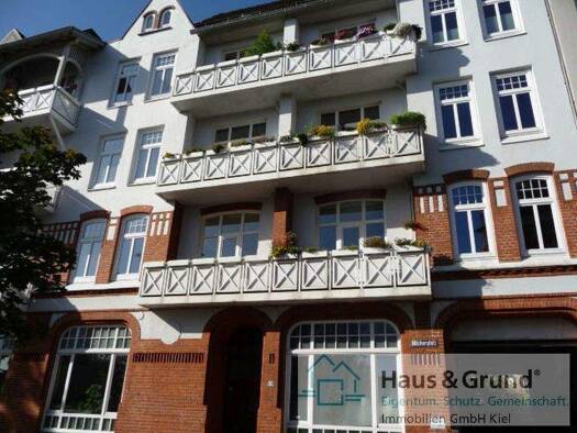 Wohnung zur Miete 750 € 2 Zimmer 65 m² 2. Geschoss frei ab 01.02.2026 Blücherplatz 6 Blücherplatz Kiel 24105