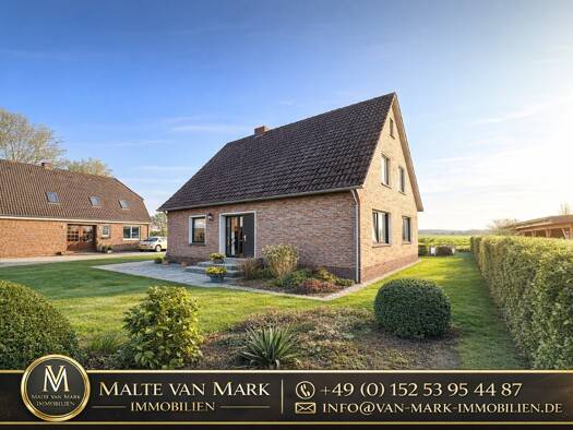 Einfamilienhaus zum Kauf 179.000 € 6 Zimmer 130 m² 1.160 m² Grundstück Westochtersum Ochtersum 26489