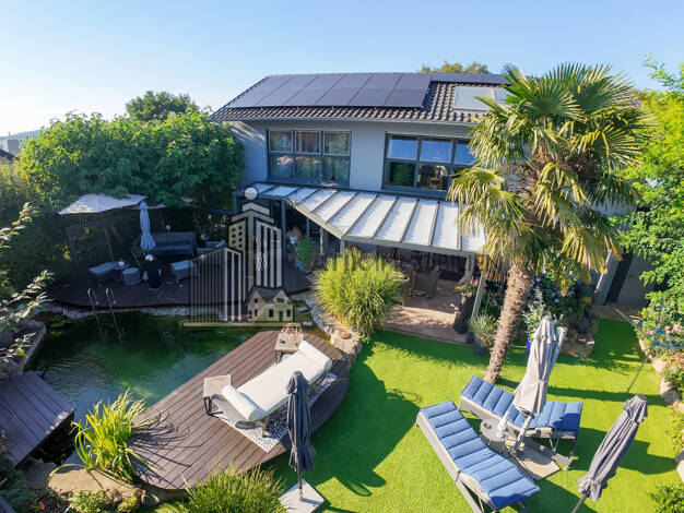 Einfamilienhaus zum Kauf 1.200.000 € 8 Zimmer 211,4 m² 575 m² Grundstück Waibstadt 74915