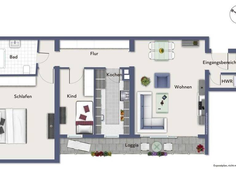 Wohnung zum Kauf 299.000 € 3 Zimmer 89,5 m² Lindleinsmühle Würzburg 97078