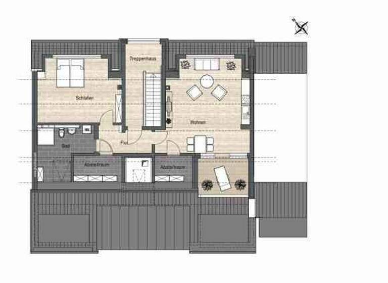 Wohnung zur Miete 940 € 2 Zimmer 80,4 m² frei ab 08.03.2026 Fuldaer Wende 15a Leinhausen Hannover 30419