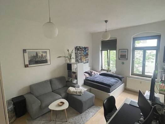 Wohnung zur Miete 495 € 1 Zimmer 30 m² Geschoss 3/4 frei ab 01.10.2026 Leipziger Vorstadt Dresden 01097