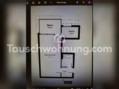 Wohnung zur Miete Tauschwohnung 800 € 1 Zimmer 36 m² 2. Geschoss Haidhausen - Süd München 81543