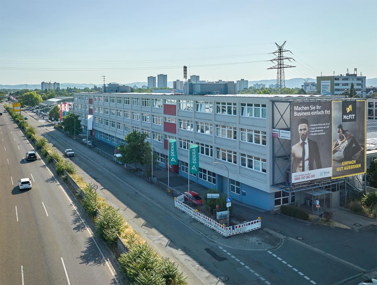 Lagerhalle zur Miete 5,50 € 605,5 m²<br/>Lagerfläche Weinheimer Straße 62 - 64 Kaefertal - Südost Mannheim 68309