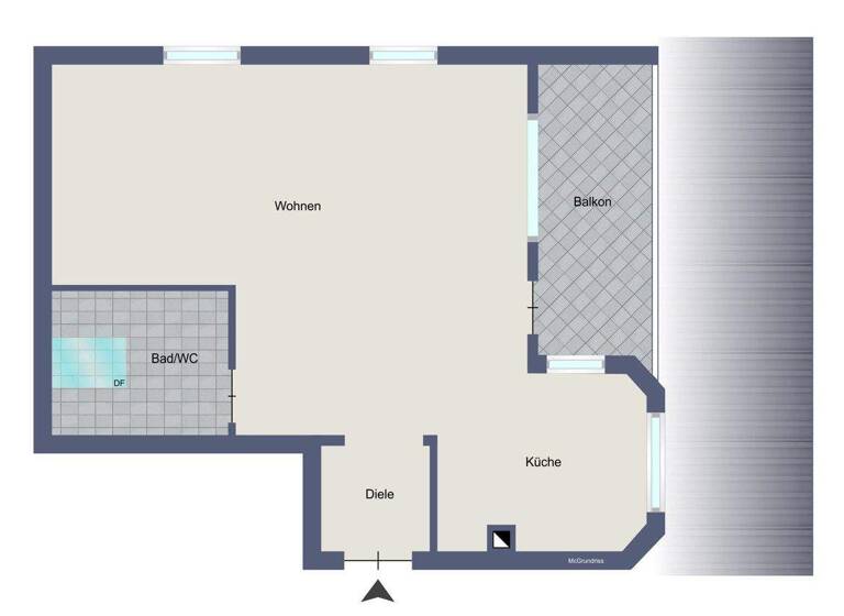 Studio zum Kauf 110.000 € 1 Zimmer 45 m² Dobel 75335