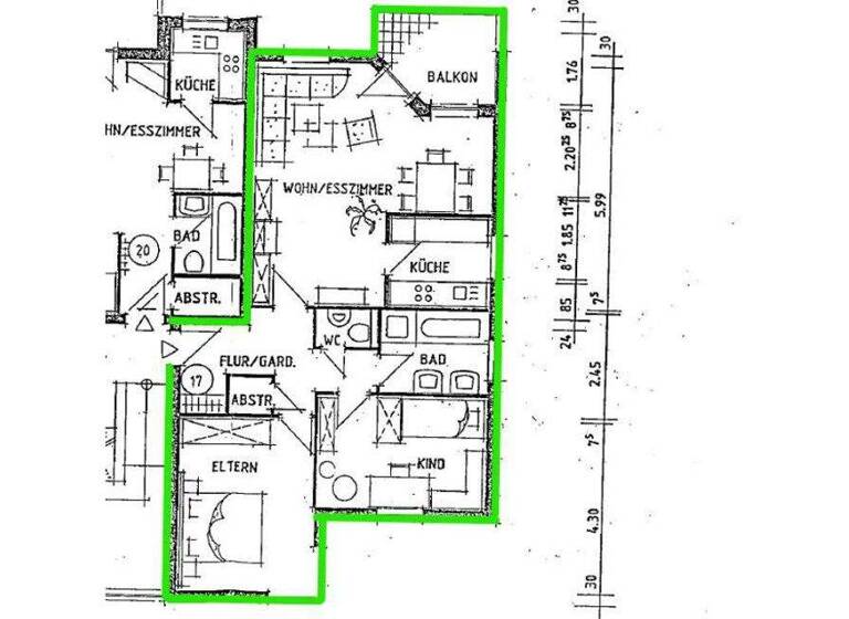Wohnung zum Kauf 79.900 € 3 Zimmer 75 m² Limbach-Oberfrohna 09212