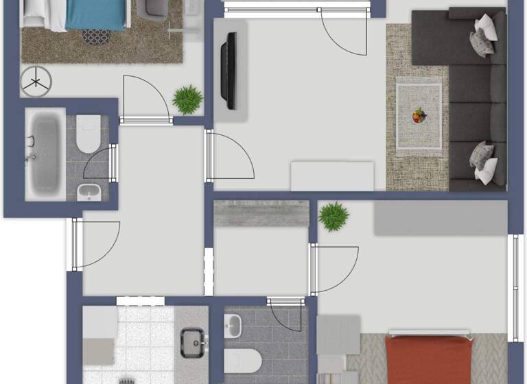 Wohnung zum Kauf 235.000 € 3 Zimmer 77,8 m² 1. Geschoss Weststadt Braunschweig 38120