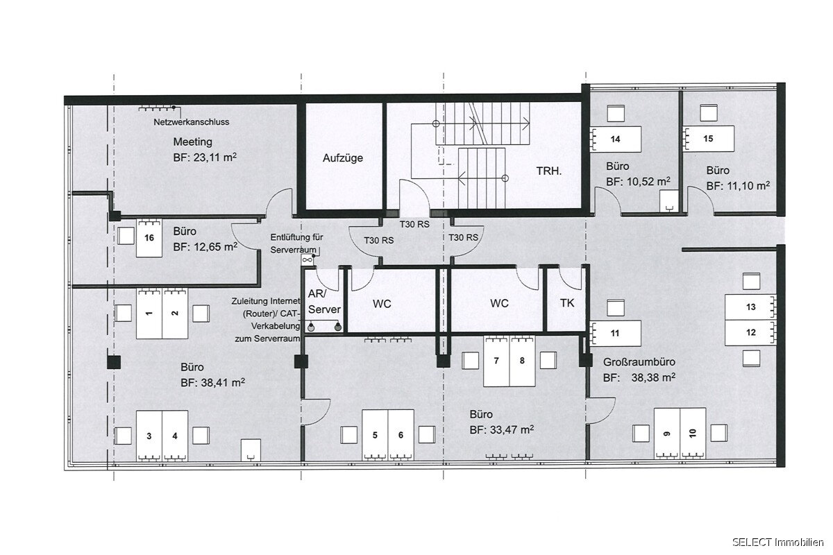 Büro-/Praxisfläche zur Miete 4.008 € 12 Zimmer 334 m²<br/>Bürofläche Schloßplatz Saarbrücken 66117