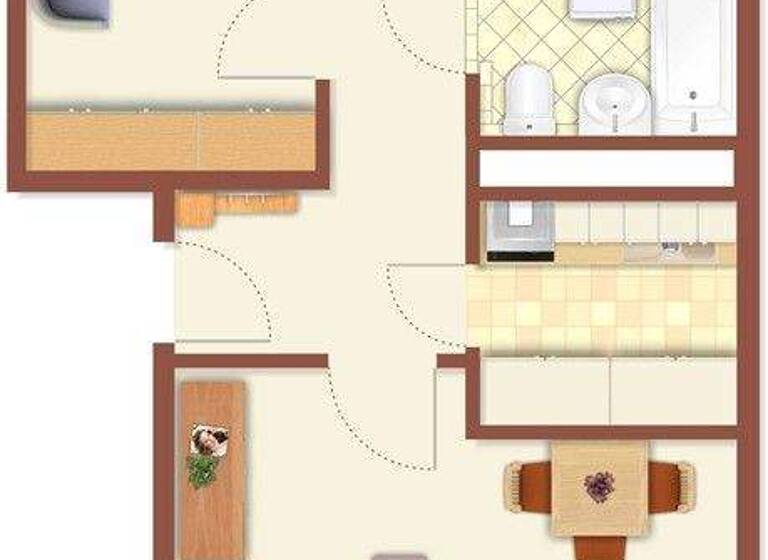 Wohnung zur Miete 339 € 3 Zimmer 61,6 m² 4. Geschoss frei ab sofort P.-Neruda-Ring 73 Neustrelitz 17235