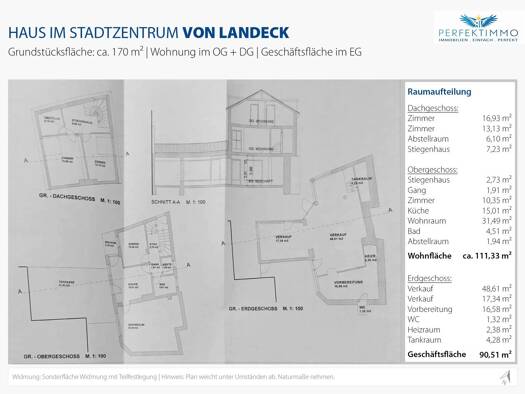 Immobilie in Landeck - Stadthaus zum Kauf - Landeck - 590.000 € - 6 Zimmer, 111,3 m², 170 m² Grundstück - Bild 2