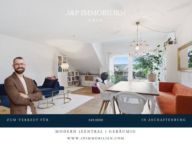 Wohnung zum Kauf 349.000 € 2 Zimmer 76,7 m² 3. Geschoss Damm Aschaffenburg 63741