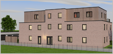 Wohnung zum Kauf - Neubau als Kapitalanlage geeignet 347.500 € 3 Zimmer 89 m² Glandorf Glandorf 49219
