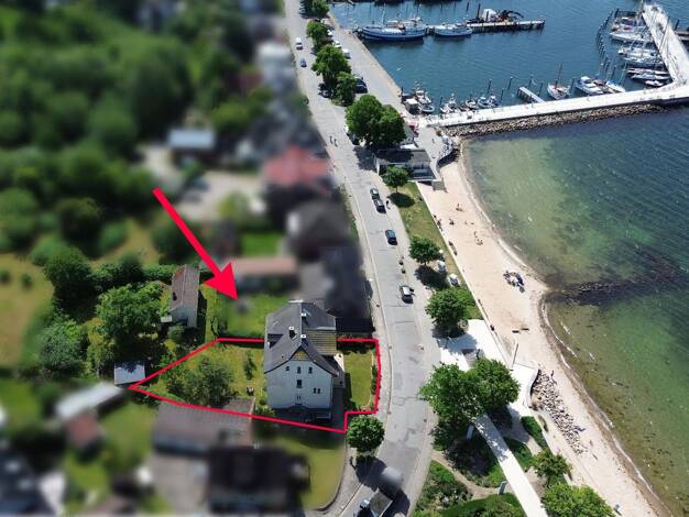 Grundstück zum Kauf provisionsfrei 1.050.000 € 620 m² Grundstück Strandweg 3 Möltenort Heikendorf 24226