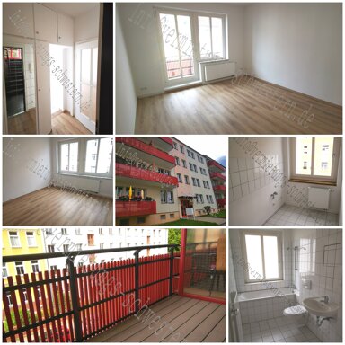 Wohnung zur Miete 260 € 2 Zimmer 44,1 m² 2. Geschoss Cranachstraße 3 Lutherviertel 221 Chemnitz 09126