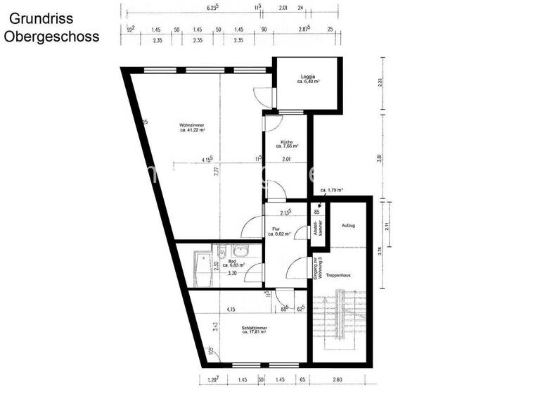 Wohnung zum Kauf 125.000 € 2 Zimmer 86 m² 2. Geschoss Innenstadt Dessau-Roßlau 06844