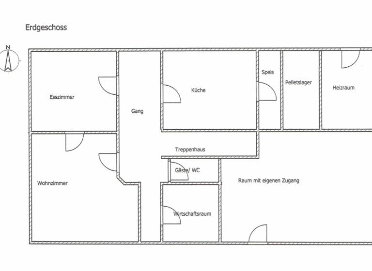 Einfamilienhaus zum Kauf 360.000 € 8 Zimmer 210 m² 438 m² Grundstück Wolfakirchen Haarbach 94542