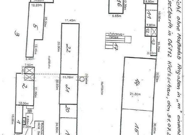 Freifläche zur Miete 2,50 € 14.000 m² Lagerfläche Kretzschau 06712