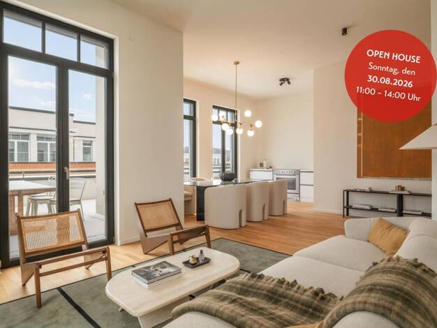 Penthouse zum Kauf - Neubau 1.250.000 € 4 Zimmer 143,1 m² 3. Geschoss frei ab sofort Georg-Hermann-Allee Bornstedter Feld Potsdam 14469