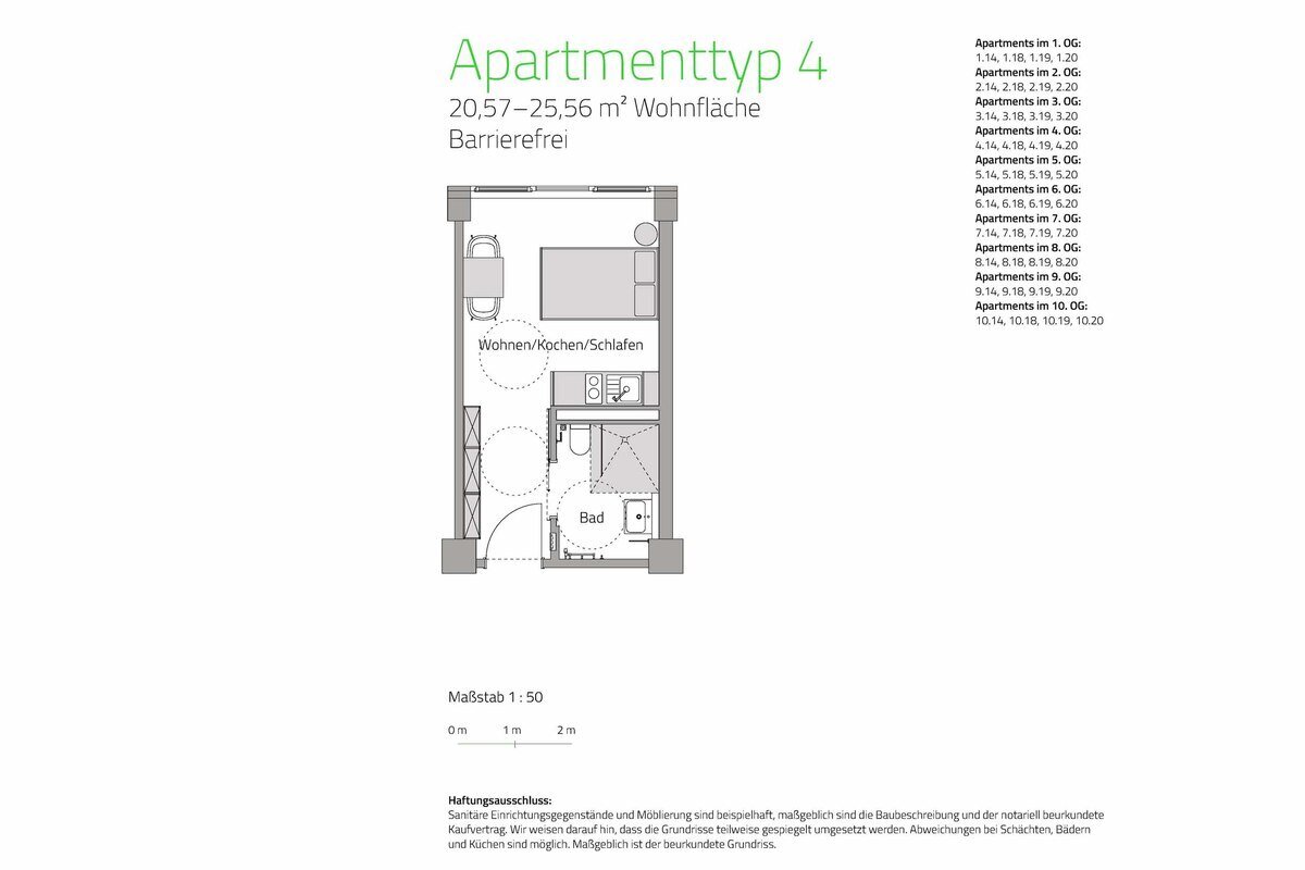 Wohnung zum Kauf provisionsfrei 189.900 € 1 Zimmer 20,8 m²<br/>Wohnfläche 5.<br/>Geschoss Lyoner Str. 11 Schwanheim Frankfurt 60528