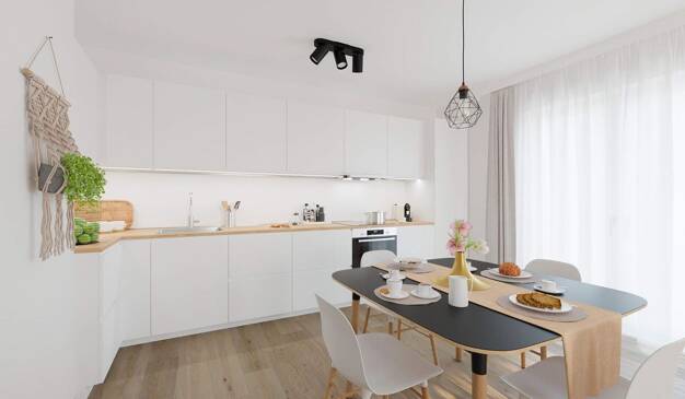 Wohnung zum Kauf - Neubau provisionsfrei 399.000 € 3 Zimmer 87,8 m² 1. Geschoss Christburkstraße 3 Kölpinsee Loddin 17459