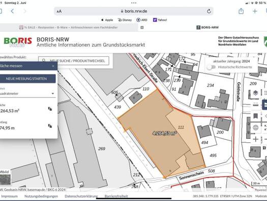Lagerhalle zum Kauf provisionsfrei 1.250.000 € 2.300 m² Lagerfläche Sonnenschein 8 Burgsteinfurt Steinfurt 48565