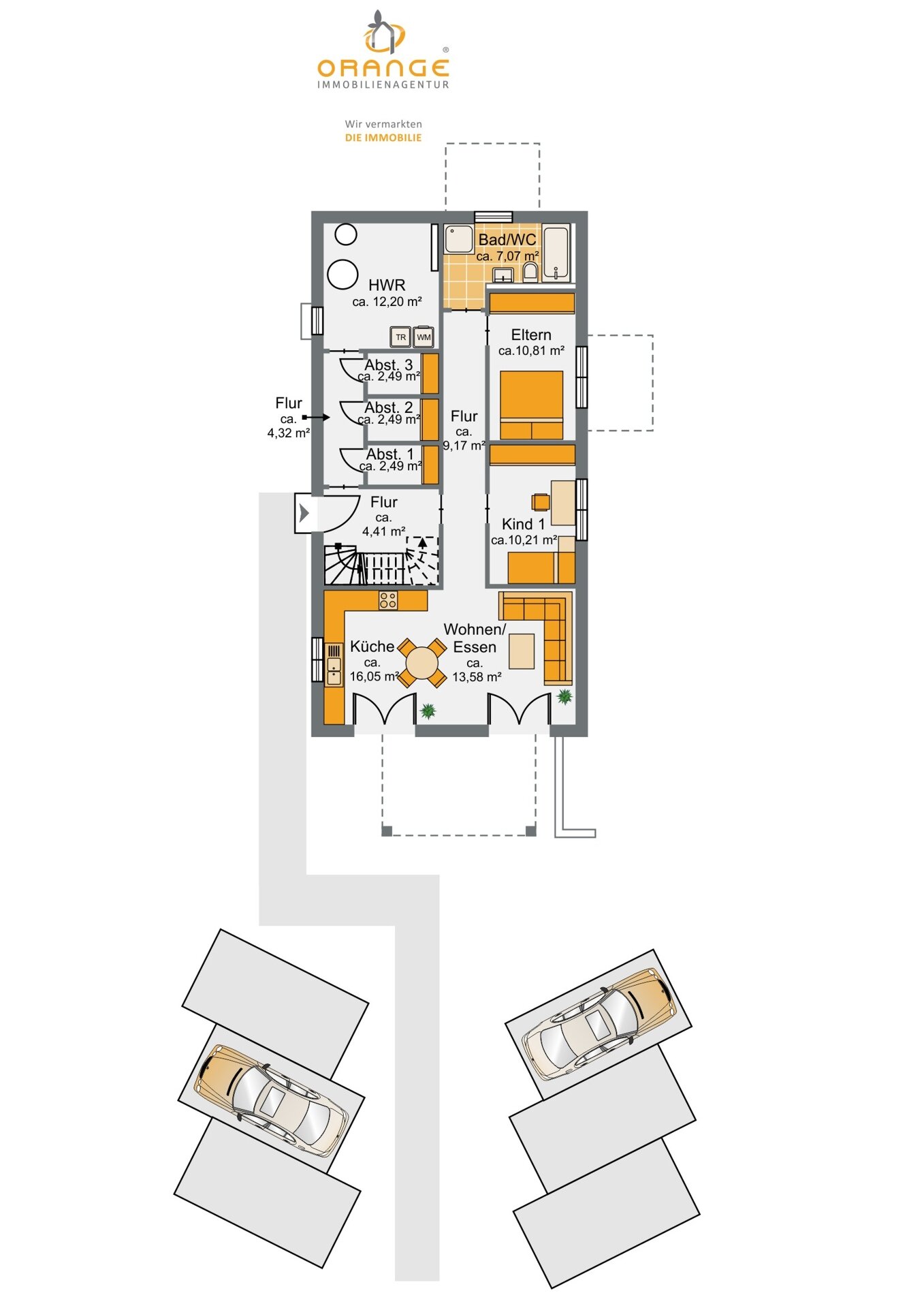 Wohnung zum Kauf provisionsfrei 291.725 € 3,5 Zimmer 66,9 m²<br/>Wohnfläche EG<br/>Geschoss Schnaitheim Heidenheim an der Brenz / Schnaitheim 89520