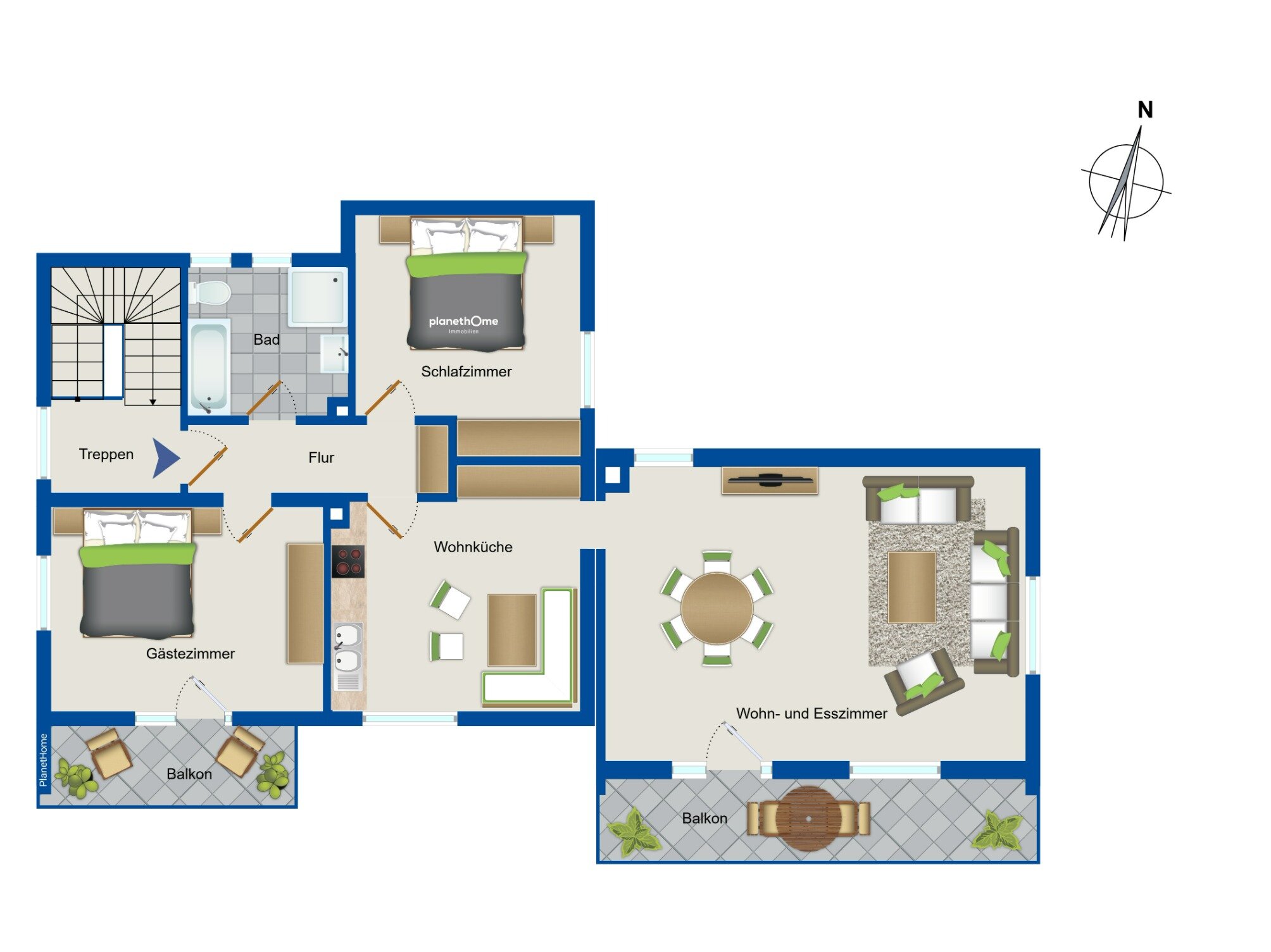 Wohnung zum Kauf 249.000 € 3 Zimmer 100 m²<br/>Wohnfläche 1.<br/>Geschoss Modau Ober-Ramstadt 64372