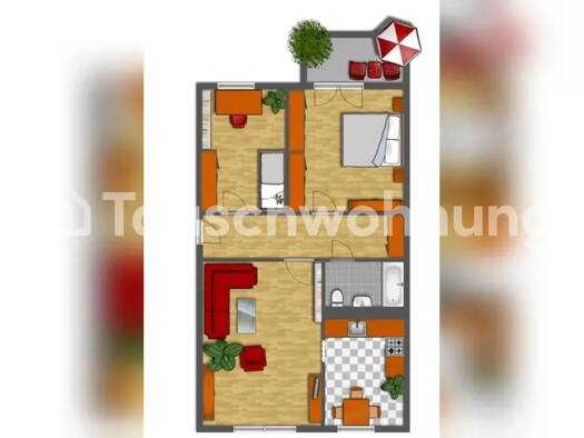 Wohnung zur Miete Tauschwohnung 503 € 3 Zimmer 69 m² 4. Geschoss Hellersdorf Berlin 12627