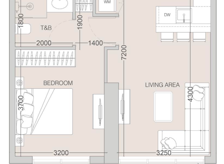 Wohnung zum Kauf provisionsfrei 192.100 € 2 Zimmer 60,3 m²