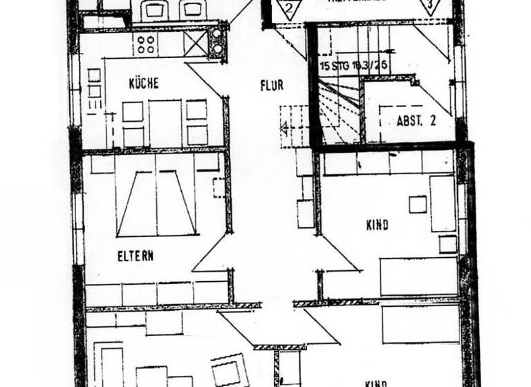 Wohnung zur Miete 630 € 4 Zimmer 93 m² frei ab 01.07.2026 Lohne Lohne (Oldenburg) 49393