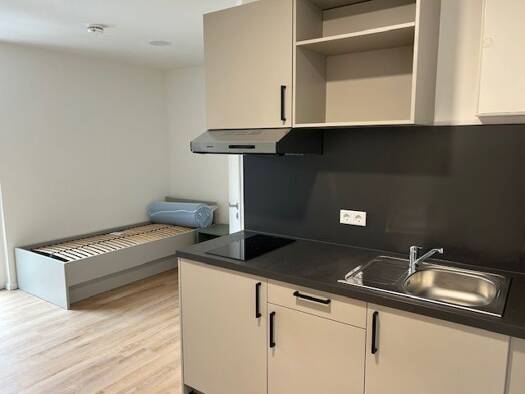 Wohnung zur Miete 590 € 1 Zimmer 20 m² Geschoss 1/4 frei ab sofort Innenstadt Erlangen 91052