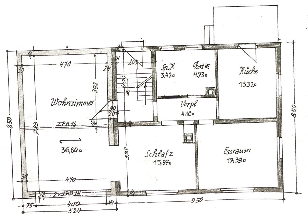 Mehrfamilienhaus zum Kauf 345.000 € 7 Zimmer 175 m²<br/>Wohnfläche 1.400 m²<br/>Grundstück Grombach Bad Rappenau / Grombach 74906