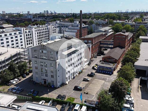 Bürogebäude zur Miete 10 € 1.169 m² Bürofläche Bahrenfeld Hamburg 22761