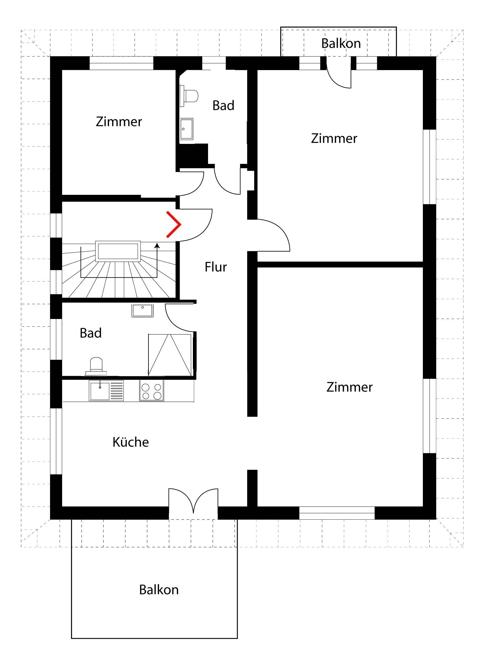 Studio zur Miete 1.980 € 3 Zimmer 111 m²<br/>Wohnfläche 1.<br/>Geschoss Waräger Weg 12 Wilhelmstadt Berlin 13595